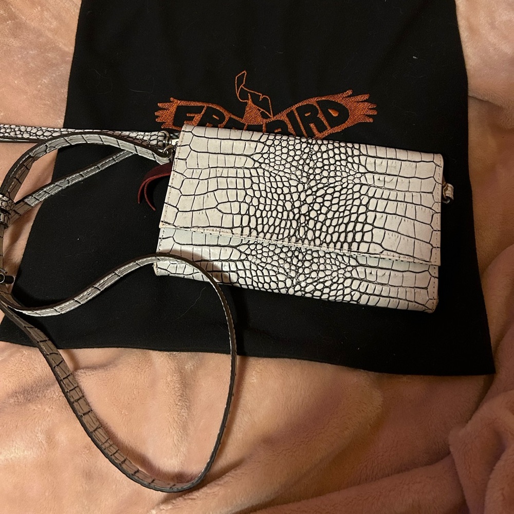 Freebird by Steven Lola Purse White Snake
